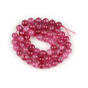 Sirag calcedonie roz fucsia sfere 6mm