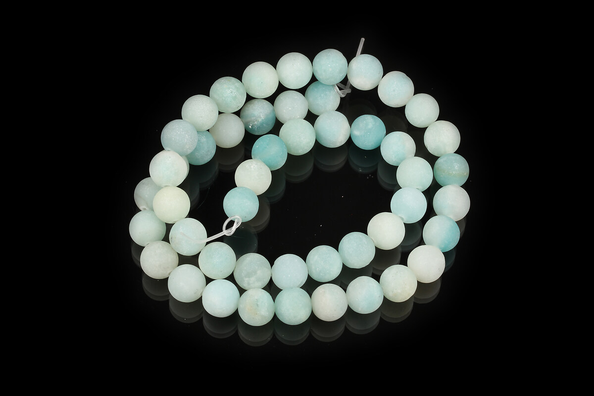 Sirag amazonite frosted (mat) sfere 8mm
