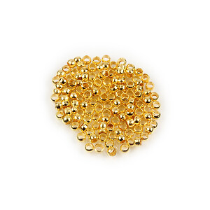 Crimp auriu 2x1,2mm (3g - aprox. 300 buc.)