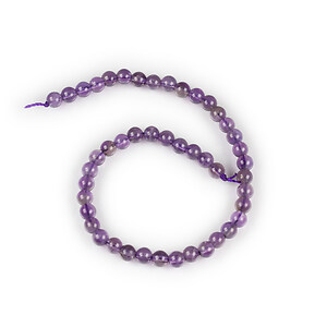 Sirag scurt ametist sfere 4 mm (sirag)