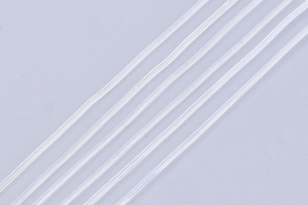 Rola guta elastica transparenta rotunda, grosime 0,8mm, rola 100m