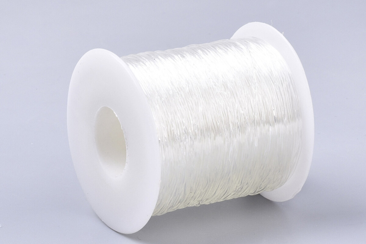 Rola guta elastica transparenta rotunda, grosime 0,6mm, rola 100m