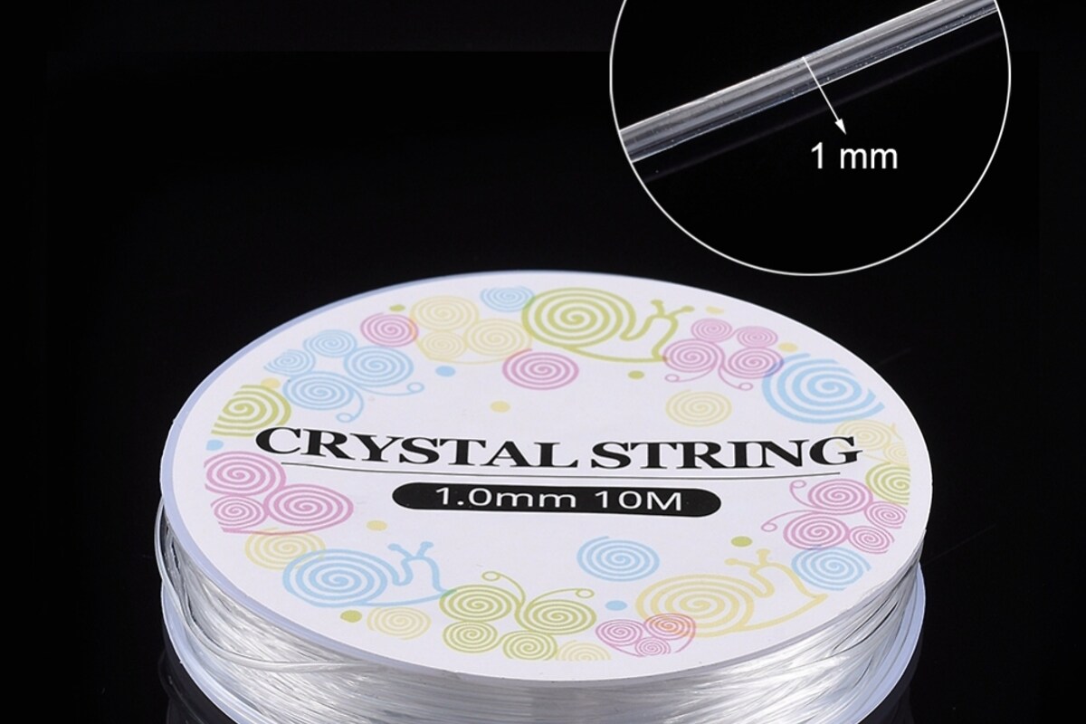 Rola guta elastica Crystal Thread, grosime 1mm, rola 9m