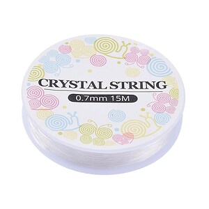 Rola guta elastica Crystal Thread, grosime 0,7mm, rola 14m