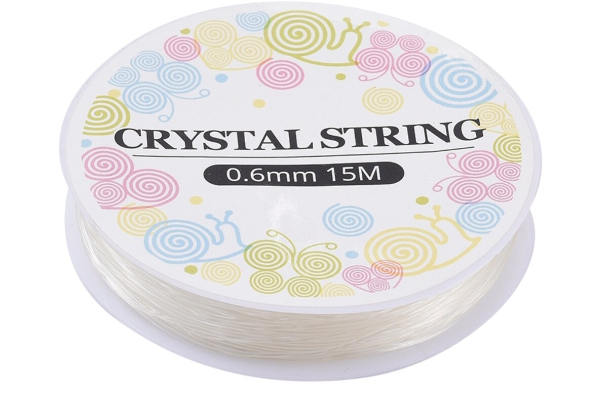 Rola guta elastica Crystal Thread, grosime 0,6mm, rola 14m