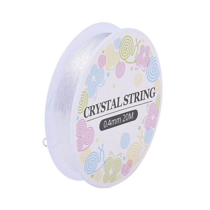 Rola guta elastica Crystal Thread, grosime 0,4mm, rola 18m