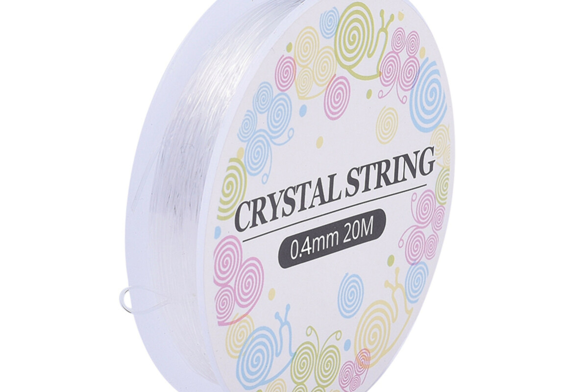 Rola guta elastica Crystal Thread, grosime 0,4mm, rola 18m