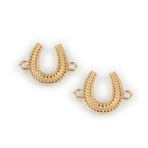 Link auriu potcoava 17x13mm