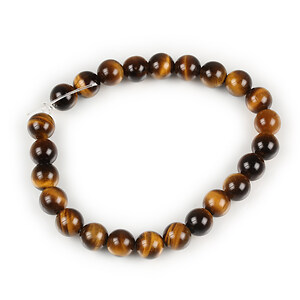 Sirag scurt ochi de tigru sfere 8 mm (sirag)
