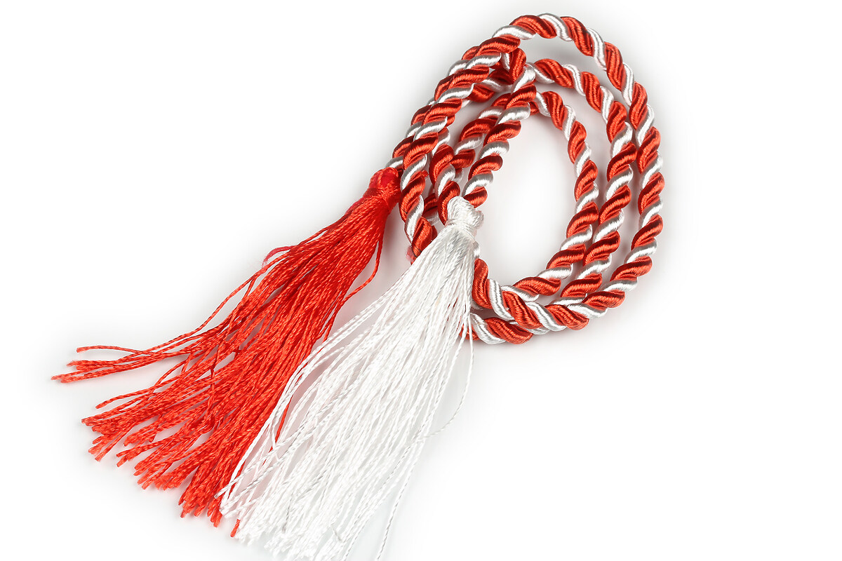 Snur Martisor impletit, grosime 5mm, lungime 69cm