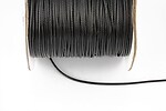 Rola snur cerat negru grosime 1mm, rola de aprox. 78m