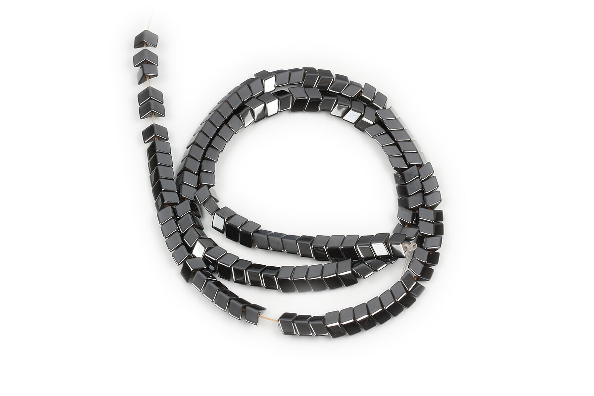 Margele hematit sageata 6x4mm (sirag)