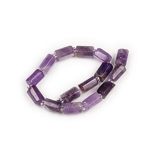 Sirag scurt ametist fatetat coloana 8-11x6-8 mm (sirag)
