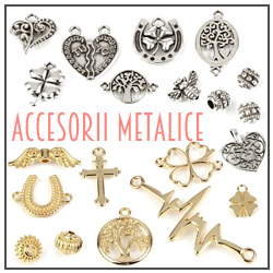 Accesorii metalice aurii si argintii pentru Martisor! Accesorii metalice aurii si argintii pentru Martisor!
