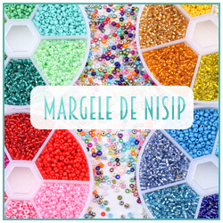 Margele de nisip 2mm, 3mm, 4mm