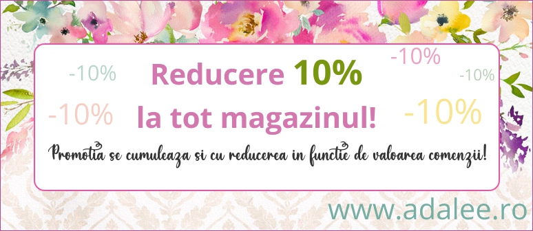 Reducere 10% la margele si accesorii bijuterii handmade
